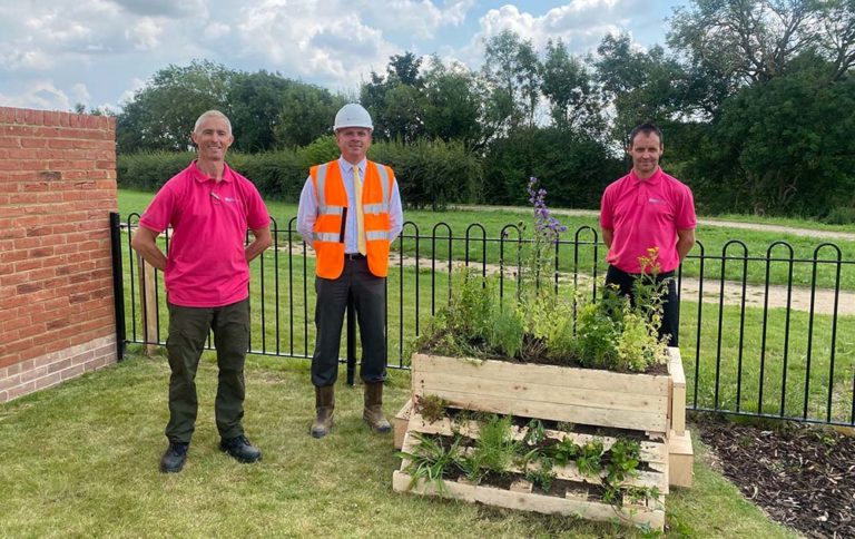 Terry and Jamie at Persimmon, Germany Beck