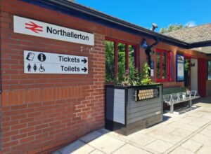 BioScapes SuDS unit installed at Northallerton rail station for TransPennine Express